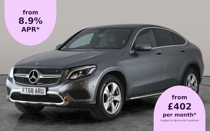 Grey Used 2018 Mercedes GLC220 Premium Coupe | £21,807 (Good price) - Image 1/3