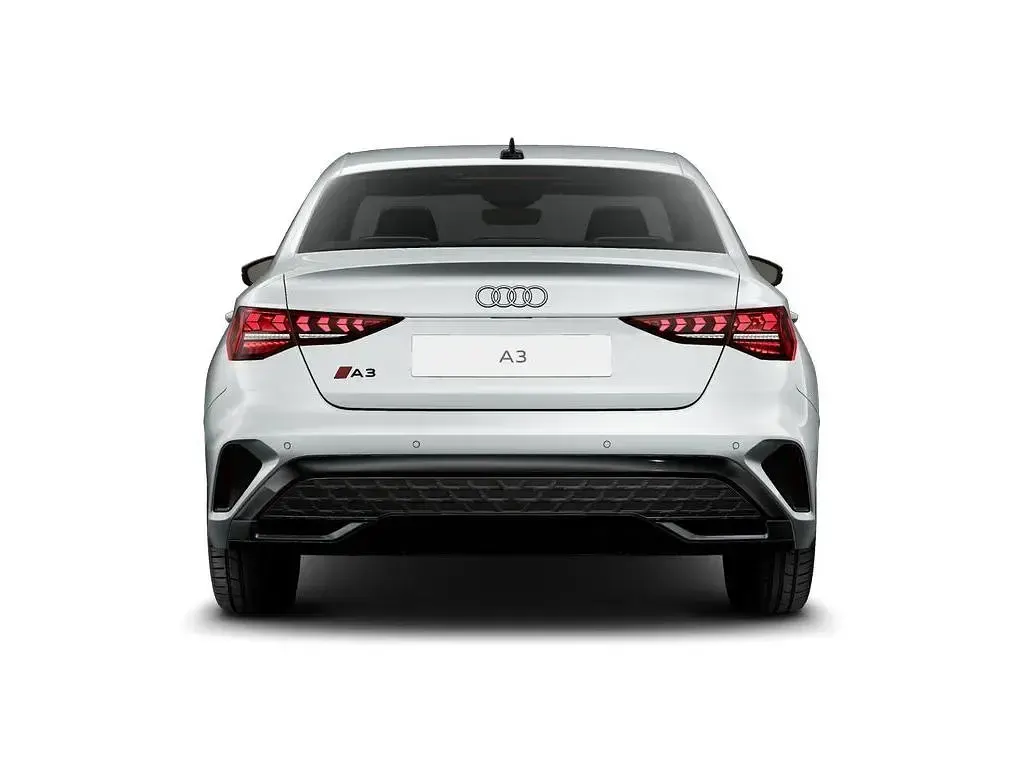 New Audi A3 S-Line 2026 White Sedan