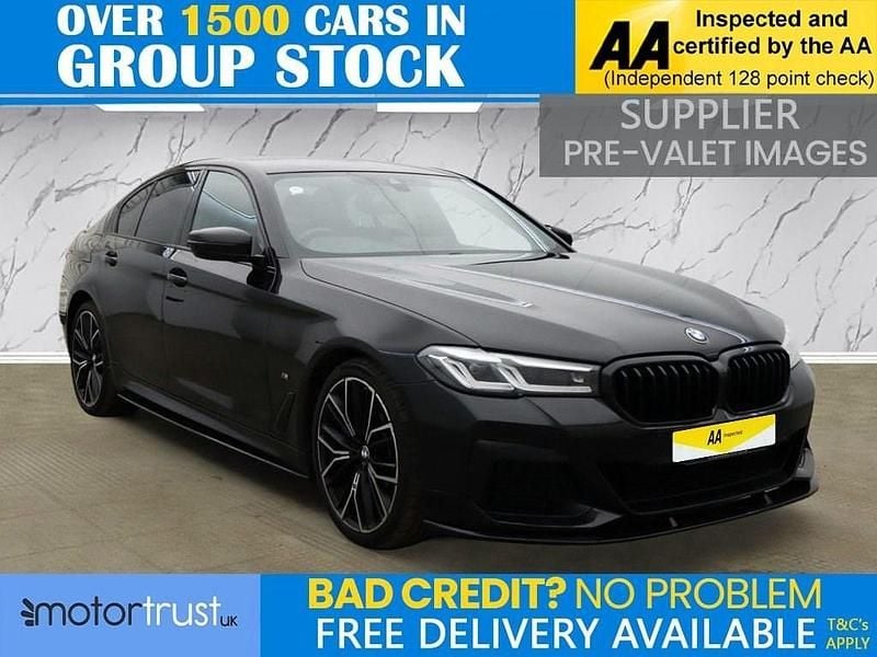 Used BMW 530 M Sport 2022 Black Sedan