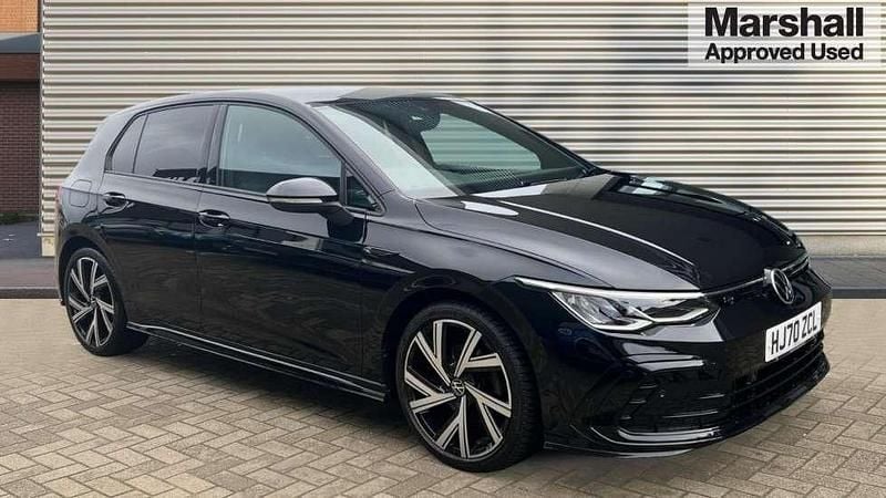 Black Used 2020 VW Golf VIII R-line Hatchback | £18,083 (Fair price) - Image 1/4