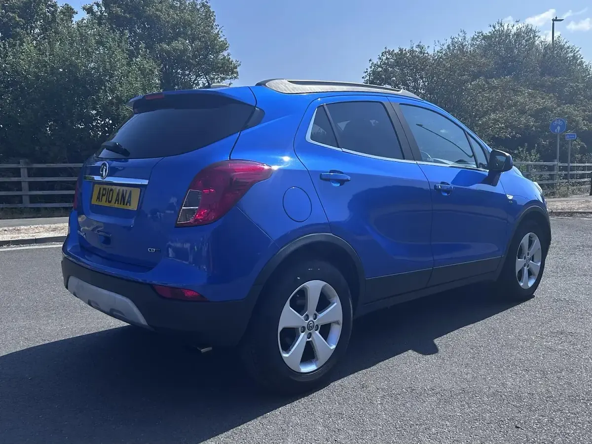 Used Vauxhall Mokka X Elite 136 HP (100 kW) 2016 Blue SUV