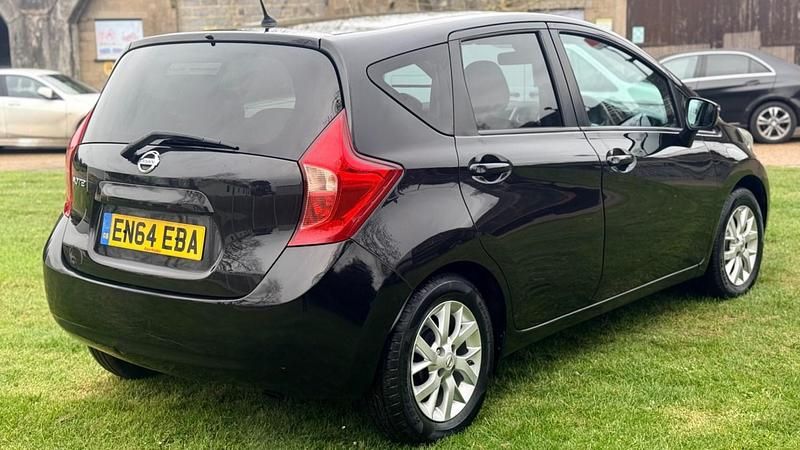 Used Nissan Note Acenta Premium 90 HP (66 kW) 2015 Black Hatchback