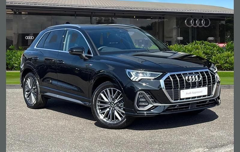 Black Used 2025 Audi Q3 S-Line SUV | £34,990 (Fair price) - Image 1/4