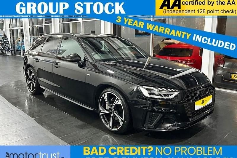 Black Used 2022 Audi A4 Black Edition Estate | £26,995 (Fair price) - Image 1/1