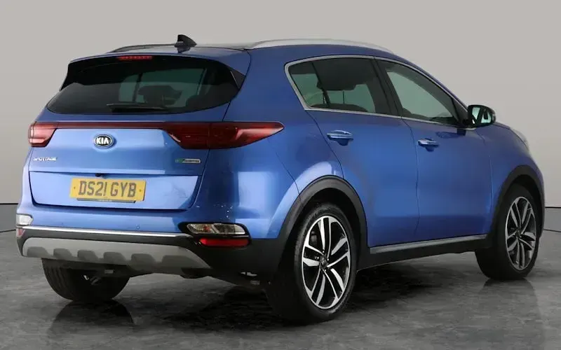 Used Kia Sportage 136 HP (100 kW) 2021 Blue SUV