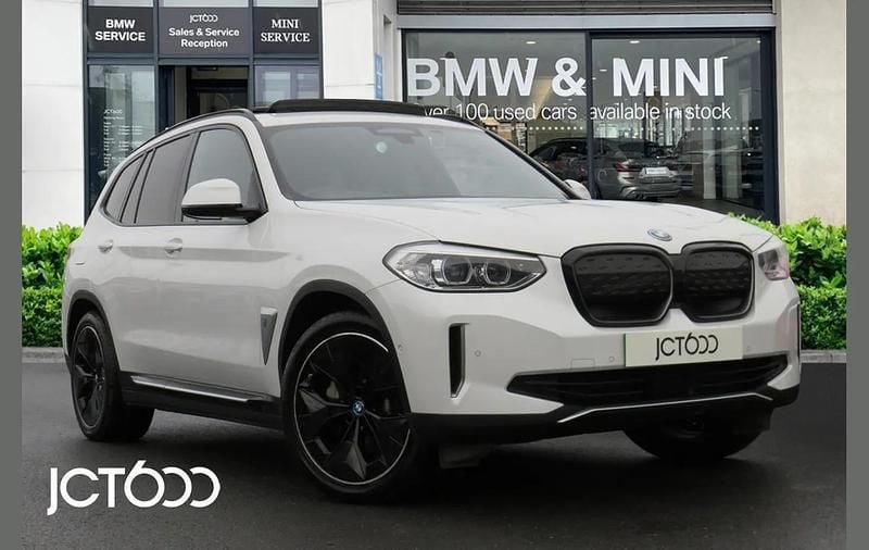 White Used 2021 BMW iX3 Shadowline SUV | £24,875 (Fair price) - Image 1/4