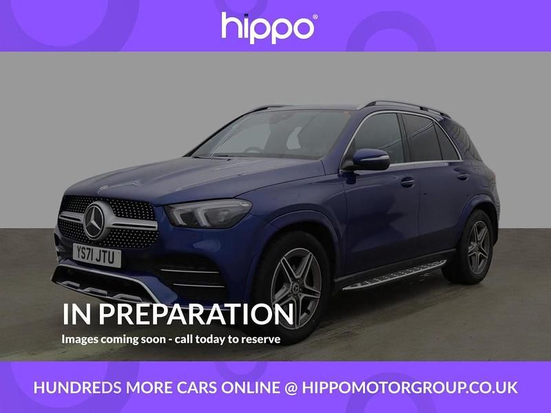 Used Mercedes GLE350 AMG line 2021 Blue Estate