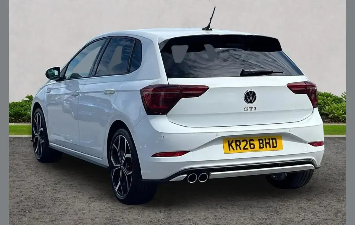 New VW Polo GTI 207 HP (152 kW) 2026 White Hatchback