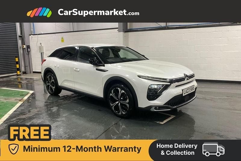 White Used 2023 Citroën C5 X Shine Estate | £16,697 - Image 1/4