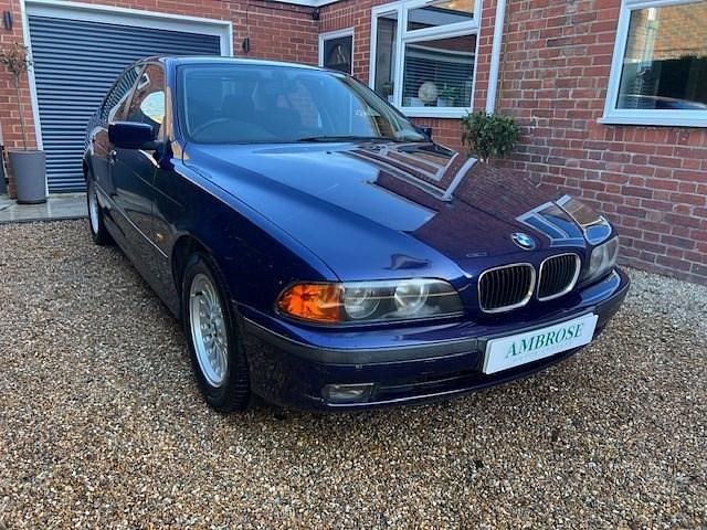 Used BMW 523 1998 Blue Sedan