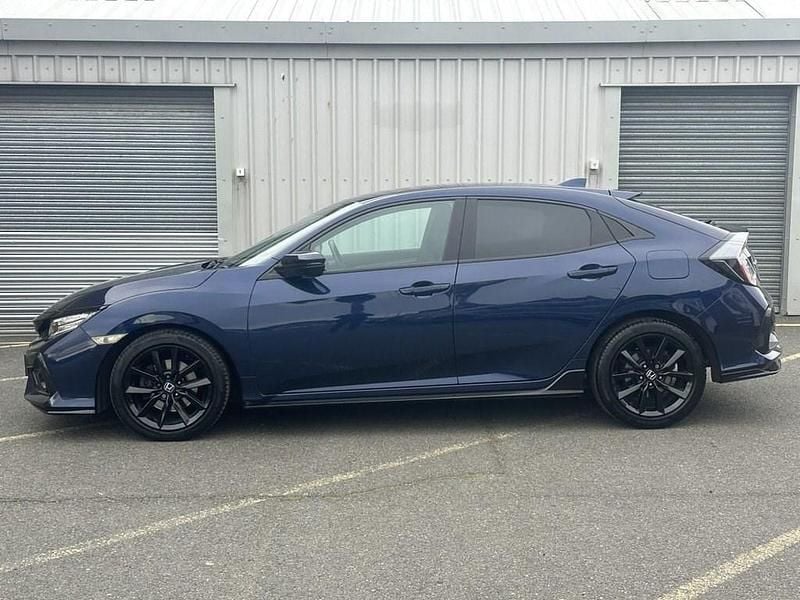 Used Honda Civic Sport 182 HP (133 kW) 2021 Blue Hatchback