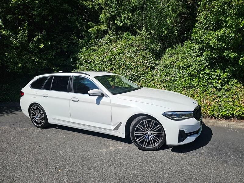 Used BMW 530 2021 White Estate