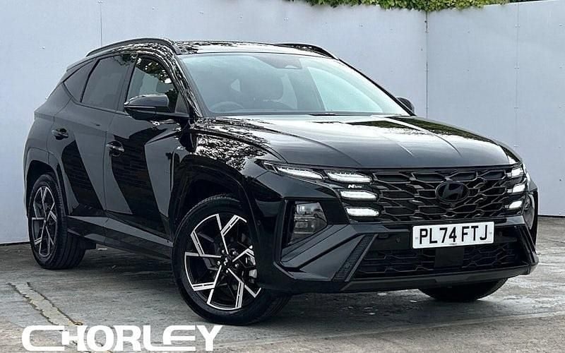 Black Used 2025 Hyundai Tucson N Line SUV | £32,073 (Super price) - Image 1/4