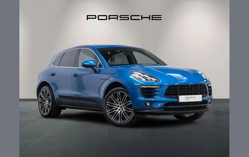 Used Porsche Macan S 254 HP (186 kW) 2017 Blue SUV