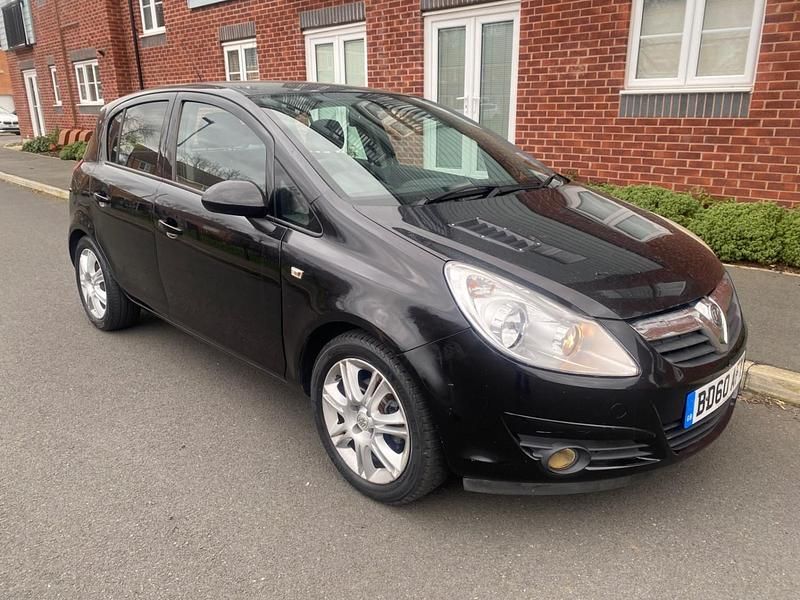 Used Vauxhall Corsa 2010 Black Hatchback