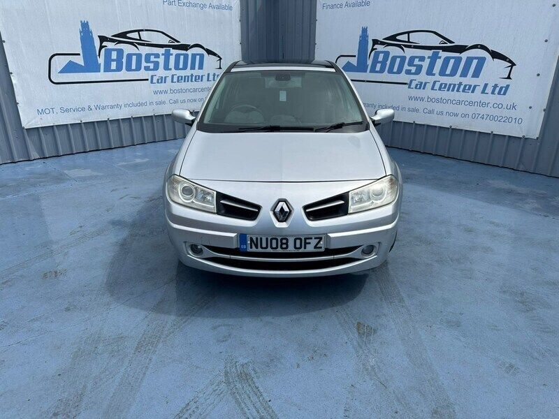 Silver Used 2008 Renault Mégane III Dynamique Hatchback | £2,499 (Fair price) - Image 1/4
