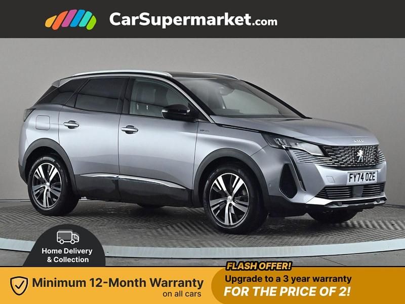 Grey Used 2024 Peugeot 3008 Allure+ Hatchback | £20,197 (Fair price) - Image 1/4