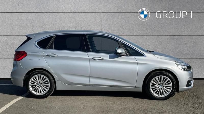 Used BMW 220 Active Tourer Luxury Line 187 HP (137 kW) 2018 Silver MPV