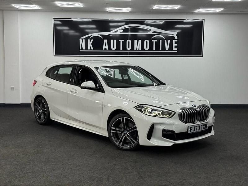 White Used 2020 BMW 120 M Sport Hatchback | £19,490 (Fair price) - Image 1/4