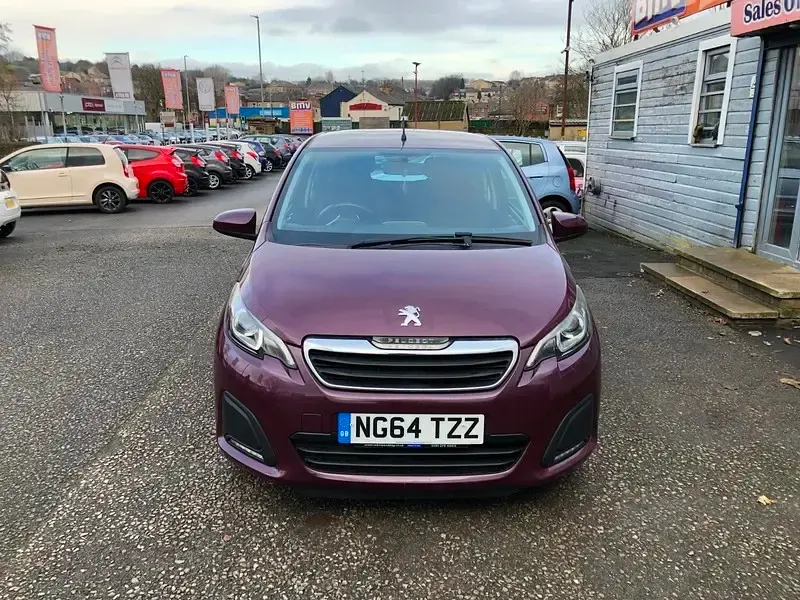 Used Peugeot 108 Active 68 HP (50 kW) 2015 Purple Hatchback
