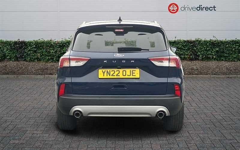 Used Ford Kuga Titanium 120 HP (88 kW) 2021 Blue SUV