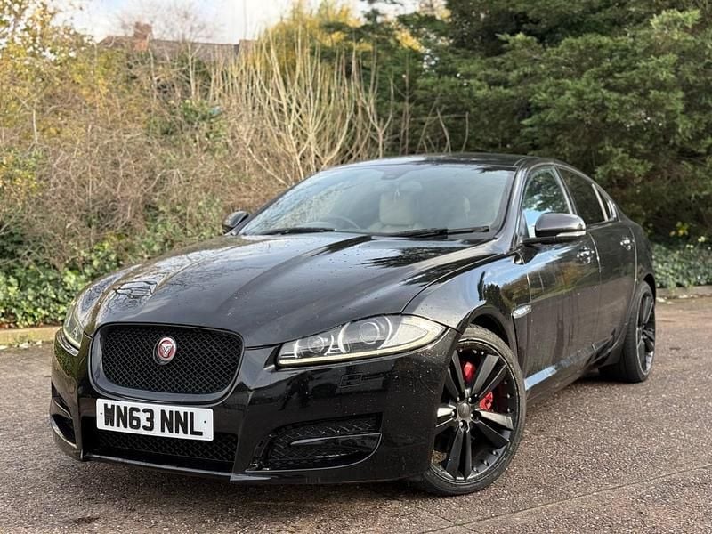 Black Used 2014 Jaguar XF Portfolio Sedan | £4,995 (Good price) - Image 1/4