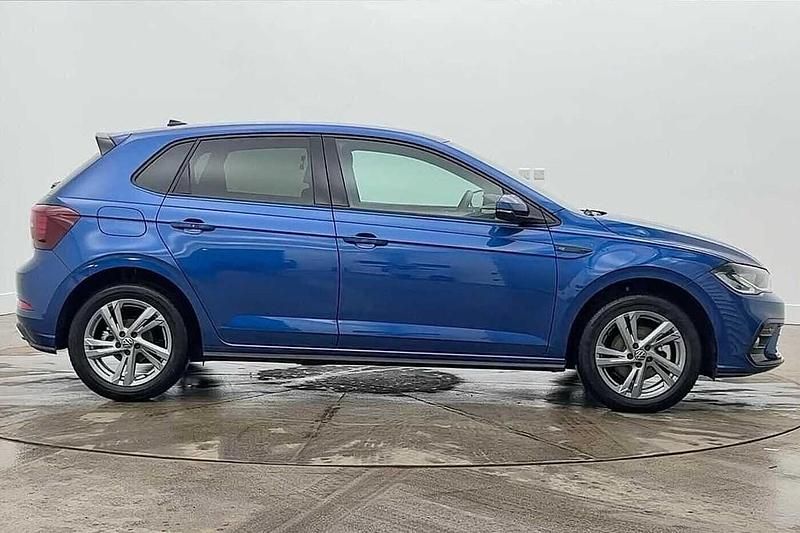 Used VW Polo R-line 115 HP (84 kW) 2025 Blue Hatchback