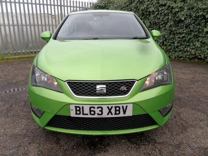 Used Seat Ibiza FR 105 HP (77 kW) 2014 Green Hatchback