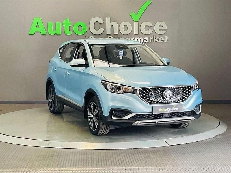 Usado MG ZS Exclusive 105 kW (143 HP) 2020 Azul SUV