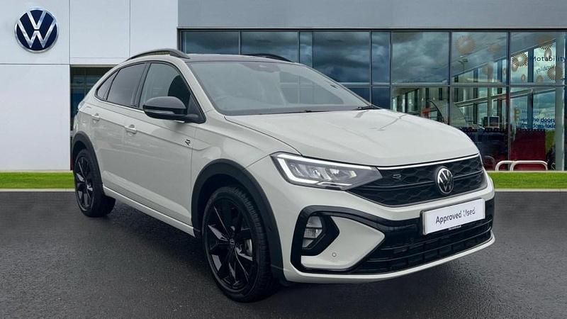 Two tone solid ascot grey/flat black New 2025 VW Taigo R-line SUV | £26,897 (Fair price) - Image 1/4