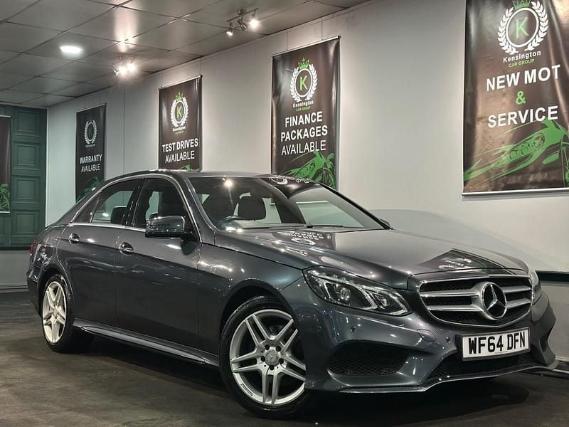 Grey Used 2014 Mercedes E220 AMG Sedan | £8,290 (Fair price) - Image 1/4