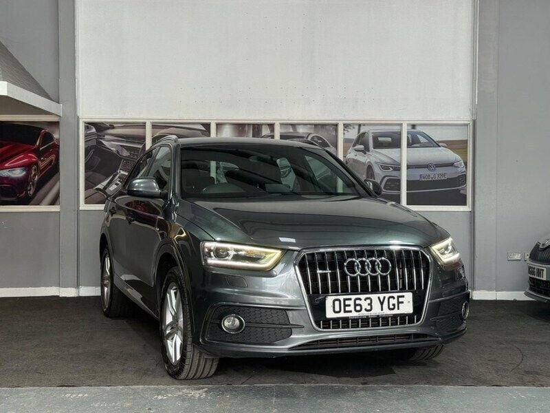 Grey Used 2013 Audi Q3 S-Line SUV | £7,770 (Fair price) - Image 1/4