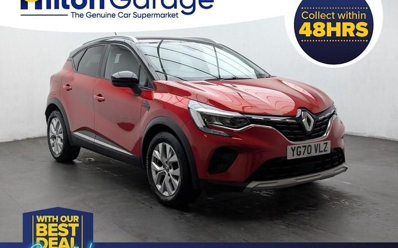 Used Renault Captur Iconic 101 HP (74 kW) 2020 Red/black SUV