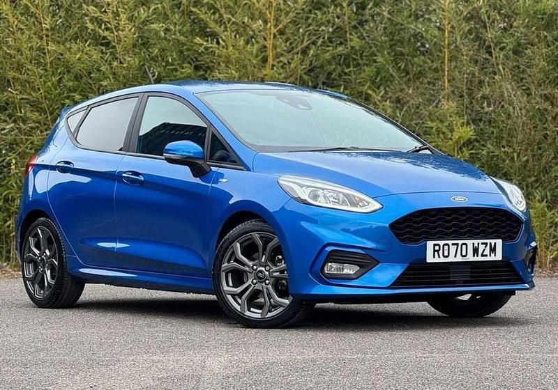 Used Ford Fiesta ST-Line 95 HP (69 kW) 2020 Blue Hatchback