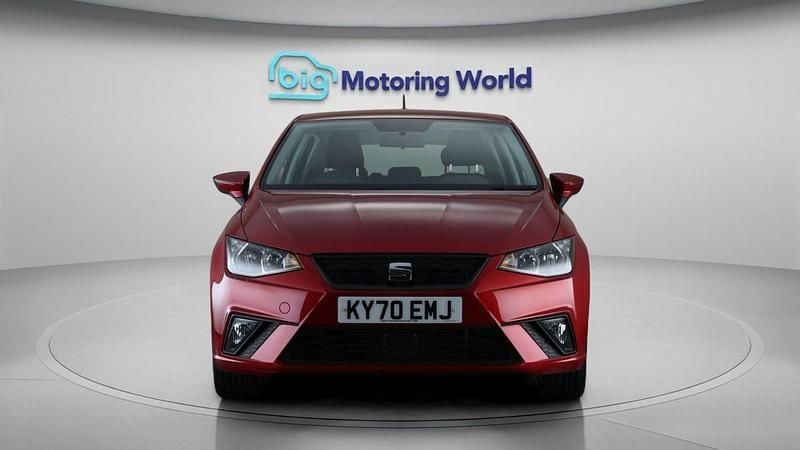 Used Seat Ibiza SE Technology 95 HP (69 kW) 2020 Red Hatchback
