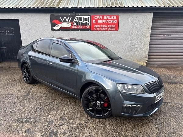 Used Skoda Octavia vRS 184 HP (135 kW) 2016 Grey Hatchback
