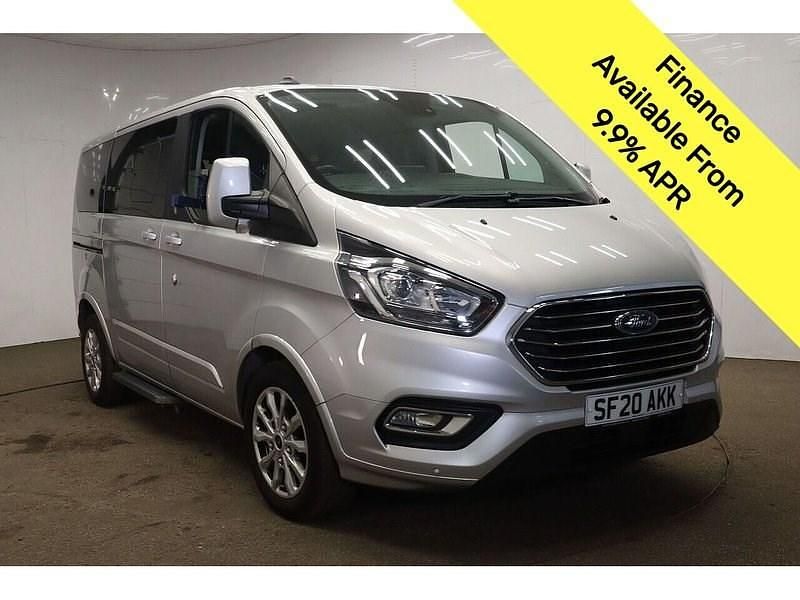 Silver Used 2020 Ford Tourneo Custom Titanium MPV | £13,695 - Image 1/3