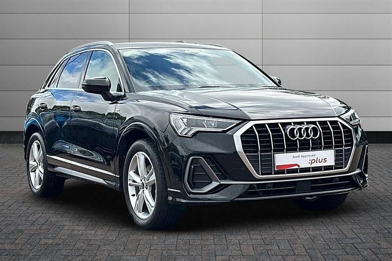 Mythos black Used 2023 Audi Q3 S-Line SUV | £29,695 (Fair price) - Image 1/4