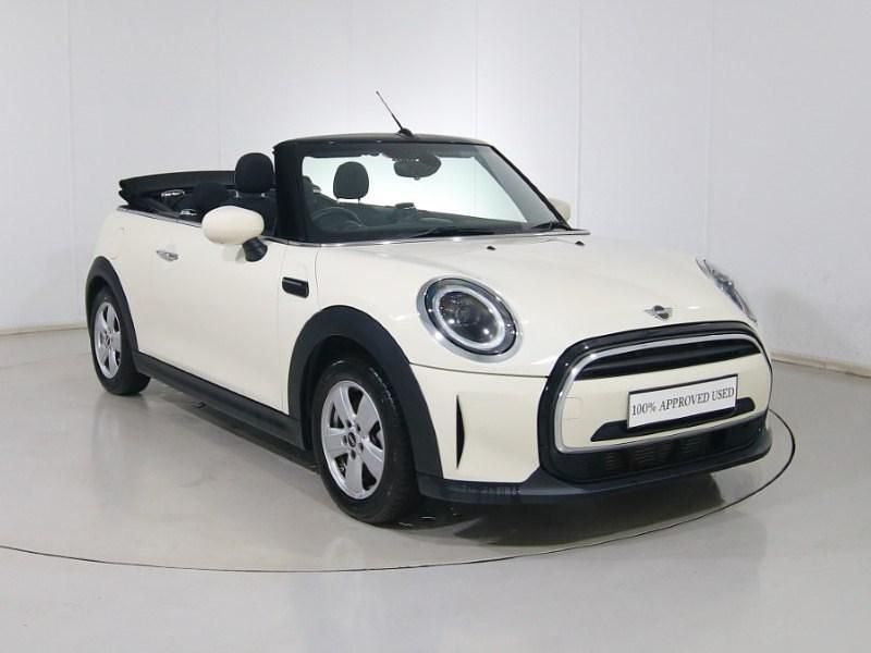 White Used 2022 Mini Cooper Cabriolet Classic Cabriolet | £18,990 (Fair price) - Image 1/4