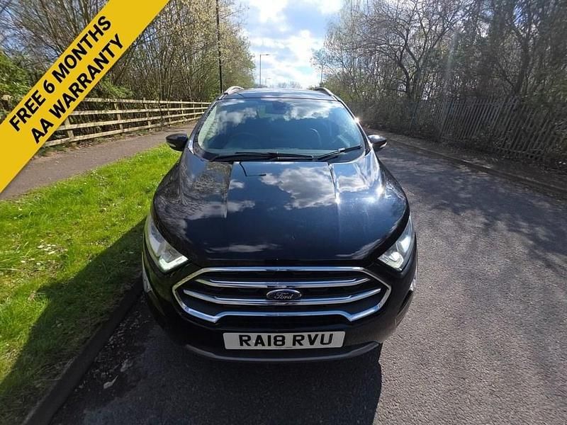 Used Ford Ecosport Titanium 125 HP (91 kW) 2018 Black SUV