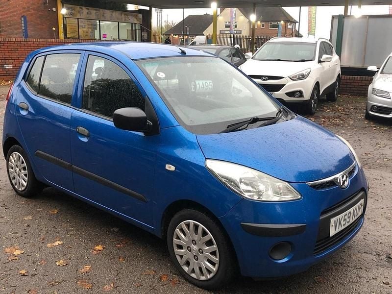 Blue Used 2009 Hyundai i10 Classic Hatchback | £1,195 (Good price) - Image 1/4
