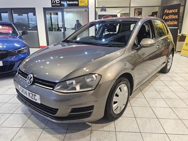 Used VW Golf VII S 105 HP (77 kW) 2014 Grey Hatchback
