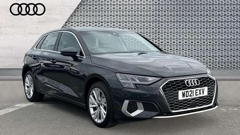 Grey Used 2021 Audi A3 e-tron Sport Hatchback | £18,418 (Fair price) - Image 1/4