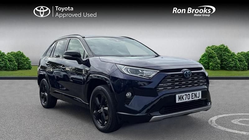 Blue/black Used 2020 Toyota RAV4 Hybrid SUV | £26,750 (Fair price) - Image 1/4