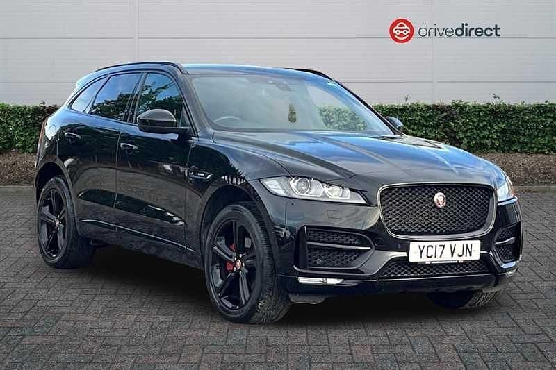 Black Used 2017 Jaguar F-Pace R-Sport SUV | £16,000 (Fair price) - Image 1/4