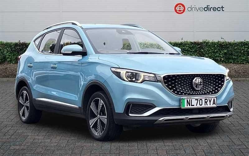 Blue Used 2020 MG ZS Exclusive Sedan | £10,670 (Fair price) - Image 1/4
