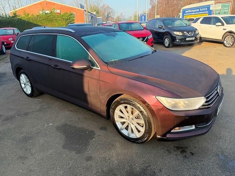 Used VW Passat Business 150 HP (110 kW) 2016 Red Estate