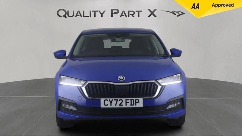 Used Skoda Octavia SE Technology 110 HP (80 kW) 2023 Blue Hatchback