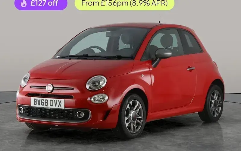 Begagnad Fiat 500 S 69 HK (50 kW) 2018 Halvkombi