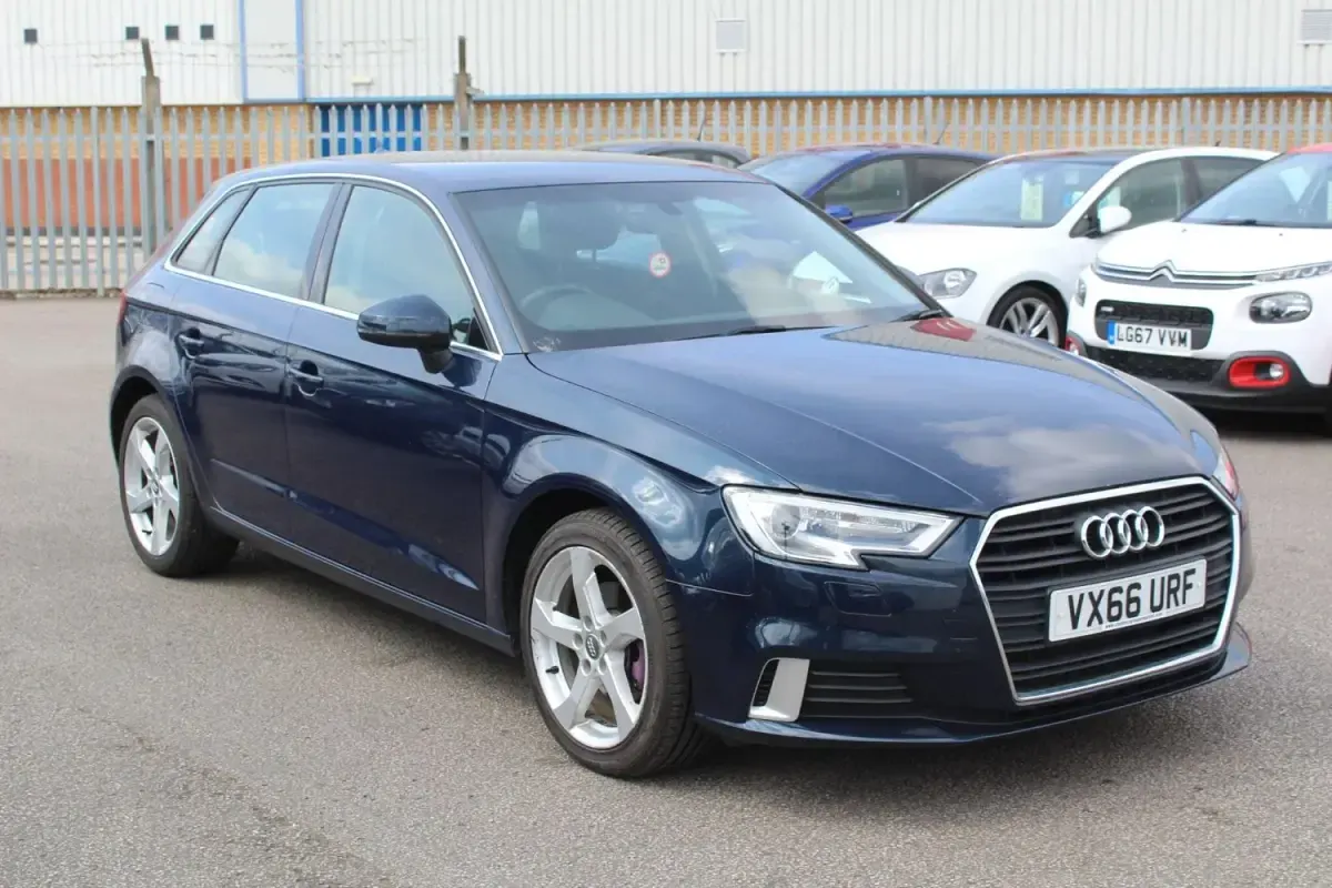 Used Audi A3 Sportback Sport 2016 Blue Hatchback